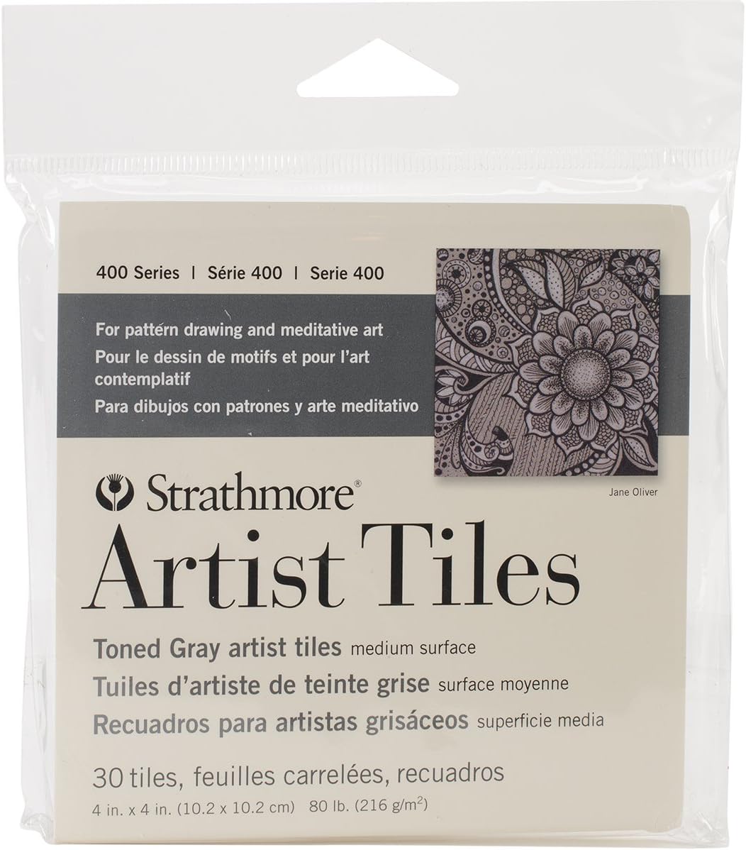 230527224647118_1 Strathmore Artist Tiles 6"X6" 70/Pkg-Recycled Sketch -62105975 - Image 1